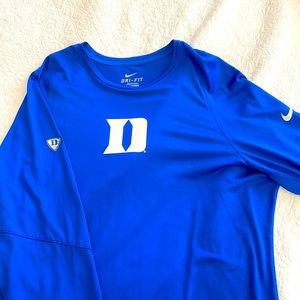XL Nike dri-fit DUKE long-sleeve performance shirt